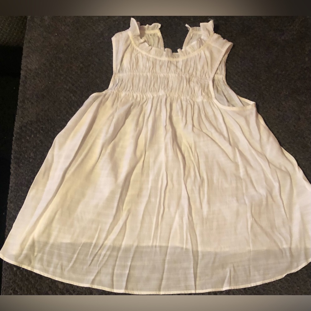 Beautiful white babydoll shirt.